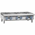 Imperial Range IHPA-8-48SU 48in Natural Gas 8 Burner Step-Up Hot Plate - 256000 BTU 974IHPA848SN